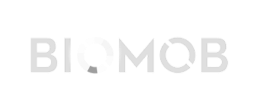 Logo branco Biomob