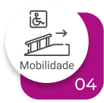 ícone de metas para a inclusão